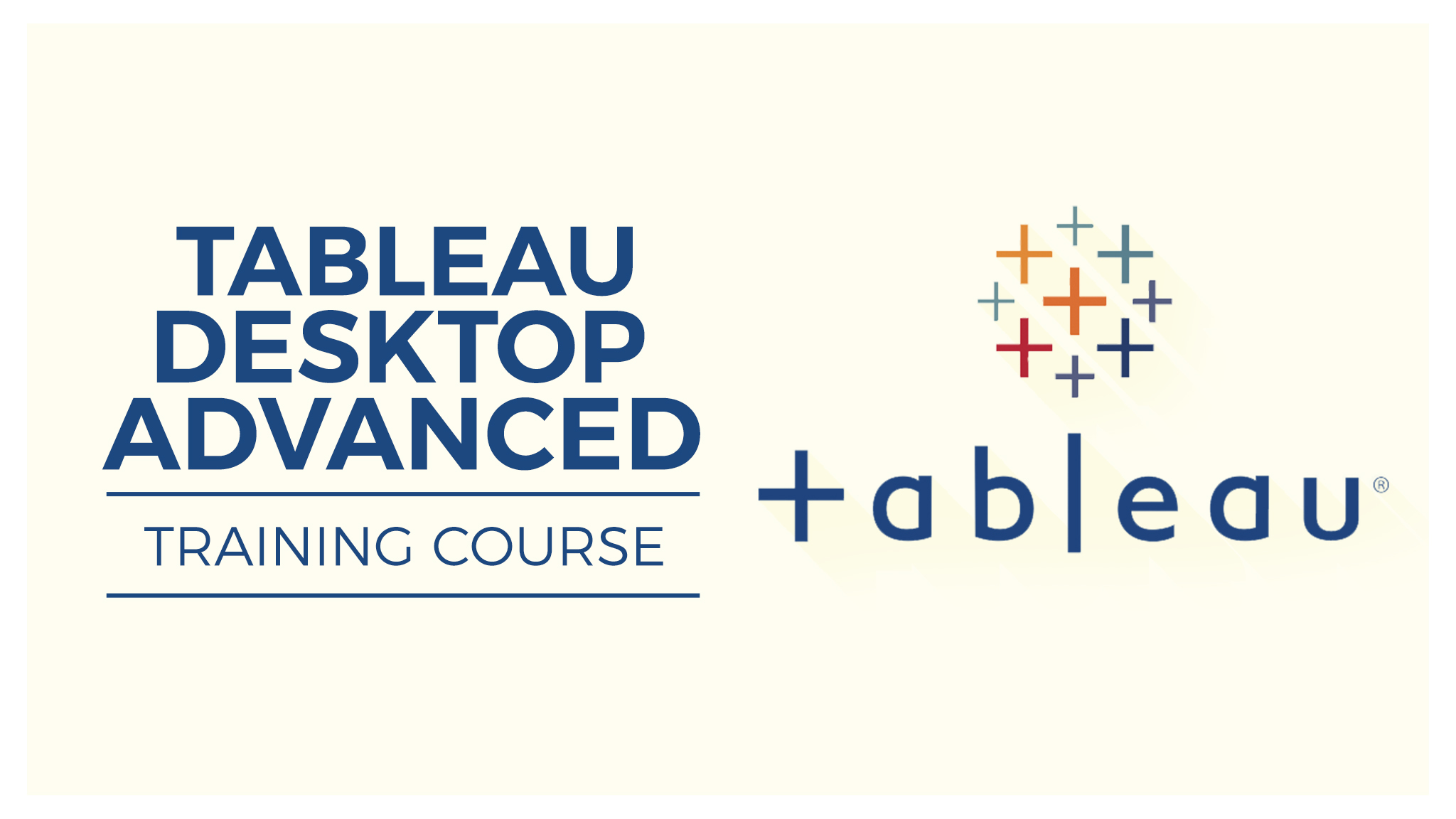 Tableau sales advanced course